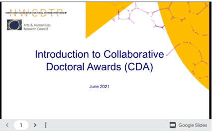 Intro to doctoral awards June 2021