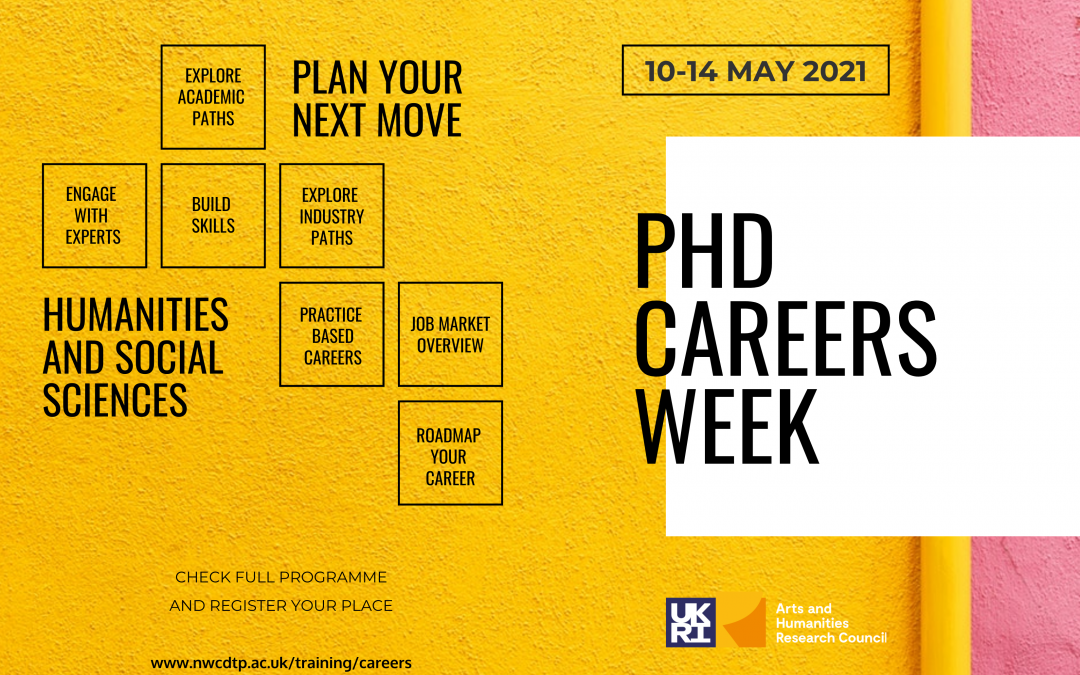 PhD Careers Week 2021 is coming